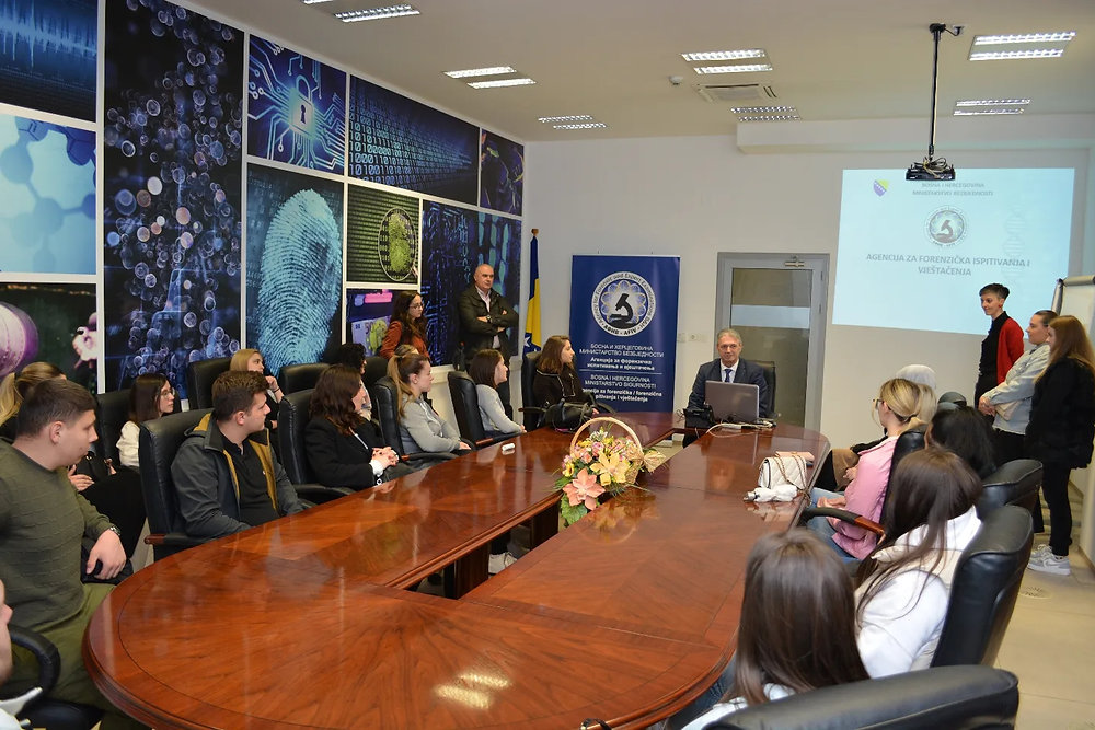 Posjeta Državnoj agenciji za forenziku i vještačenja BiH