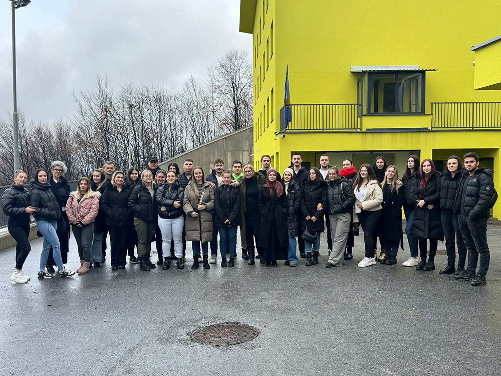 Studenti Univerziteta u Sarajevu - Fakulteta za kriminalistiku, kriminologiju i sigurnosne studije u posjeti K