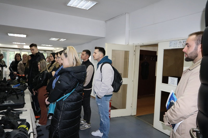 Studenti Fakulteta za kriminalistiku, kriminologiju i sigurnosne studije posjetili Direkciju za koordinaciju p