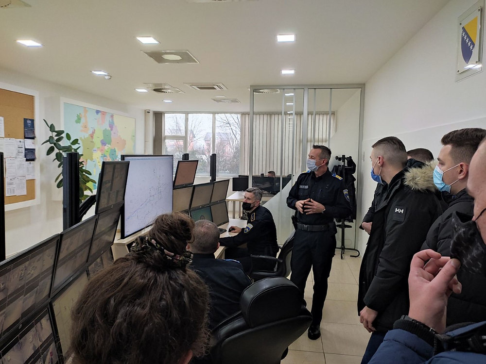 Studentska posjeta Direkciji za koordinaciju policijskih tijela Bosne i Hercegovine