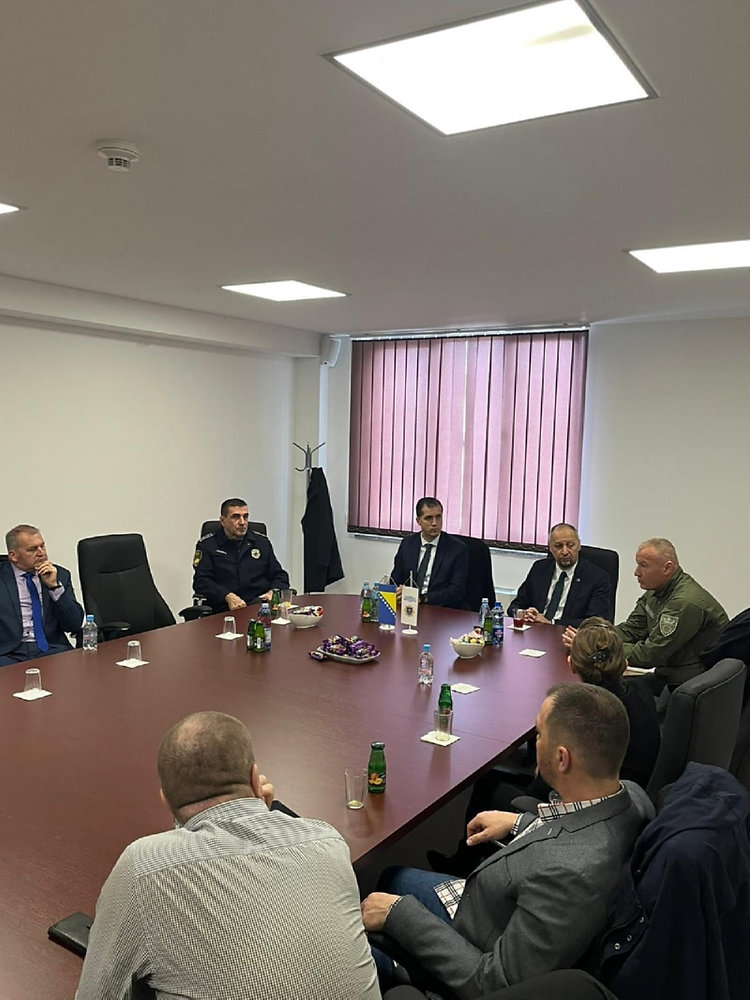 Delegacija Fakulteta za kriminalistiku, kriminologiju i sigurnosne studije Univerziteta u Sarajevu u zvaničnoj