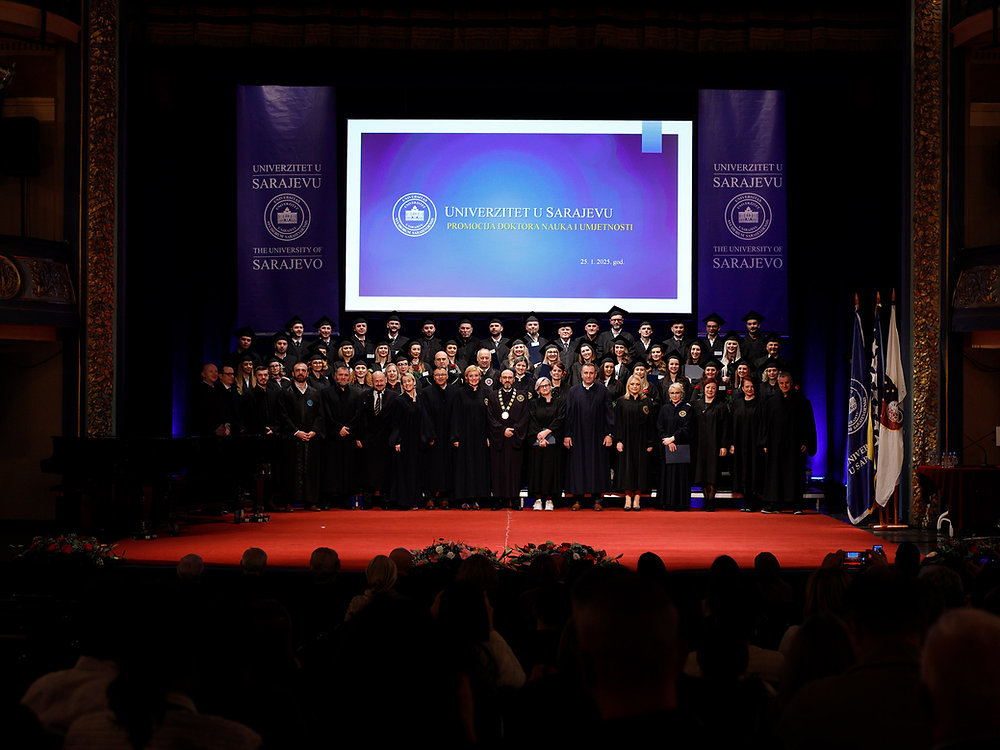 Svečana promocija doktora nauka Univerziteta u Sarajevu