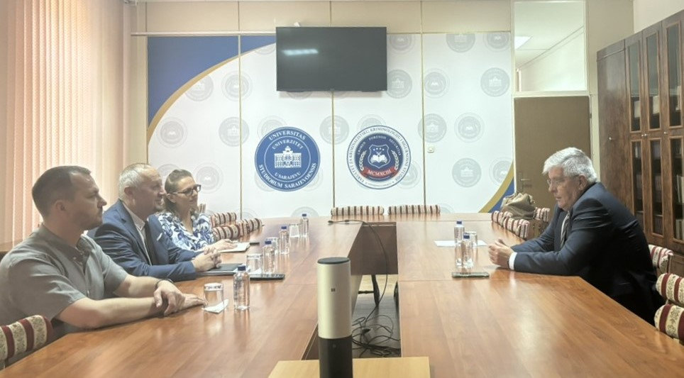 Posjeta Predsjedavajućeg Predstavničkog doma Parlamenta Federacije BiH Univerzitetu u Sarajevu - Fakultetu za