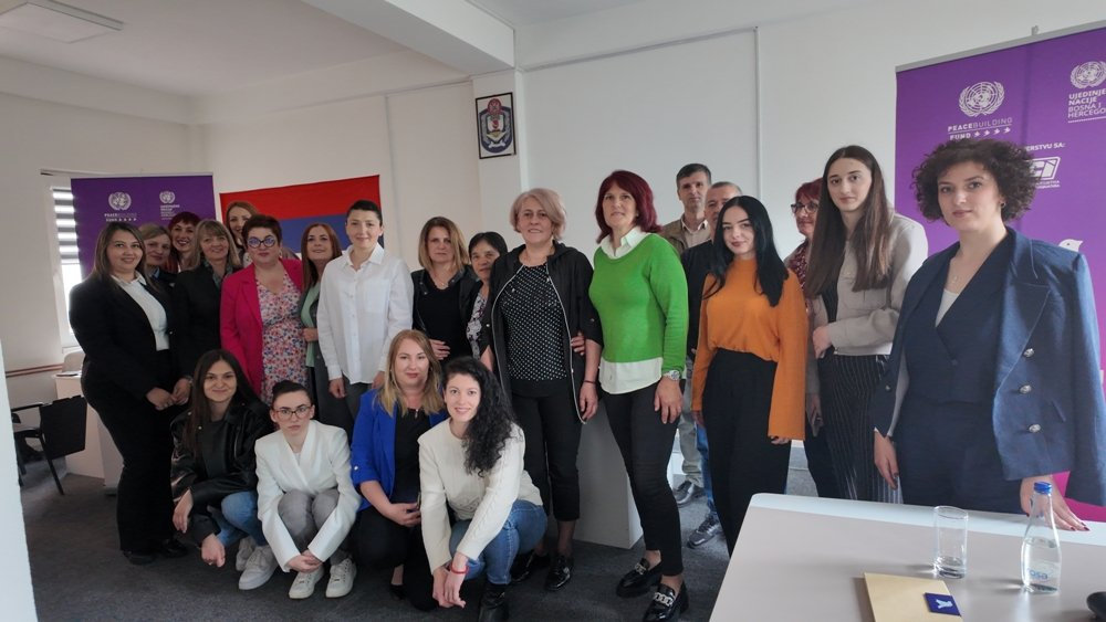Naši studenti na terenskoj nastavi u okviru projekta "Žene vode BiH"