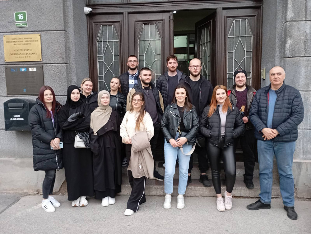 Treća grupa studenata u posjeti MUP-u KS