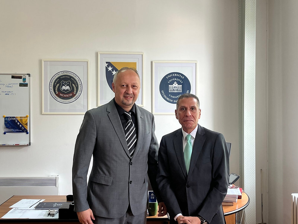 Ambasador Arapske Republike Egipat u Bosni i Hercegovini održao predavanje na Fakultetu za kriminalistiku, kri