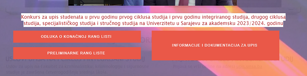 Konačna rang lista