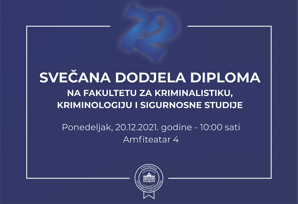 Promocija diplomanata i magistranata 2021
