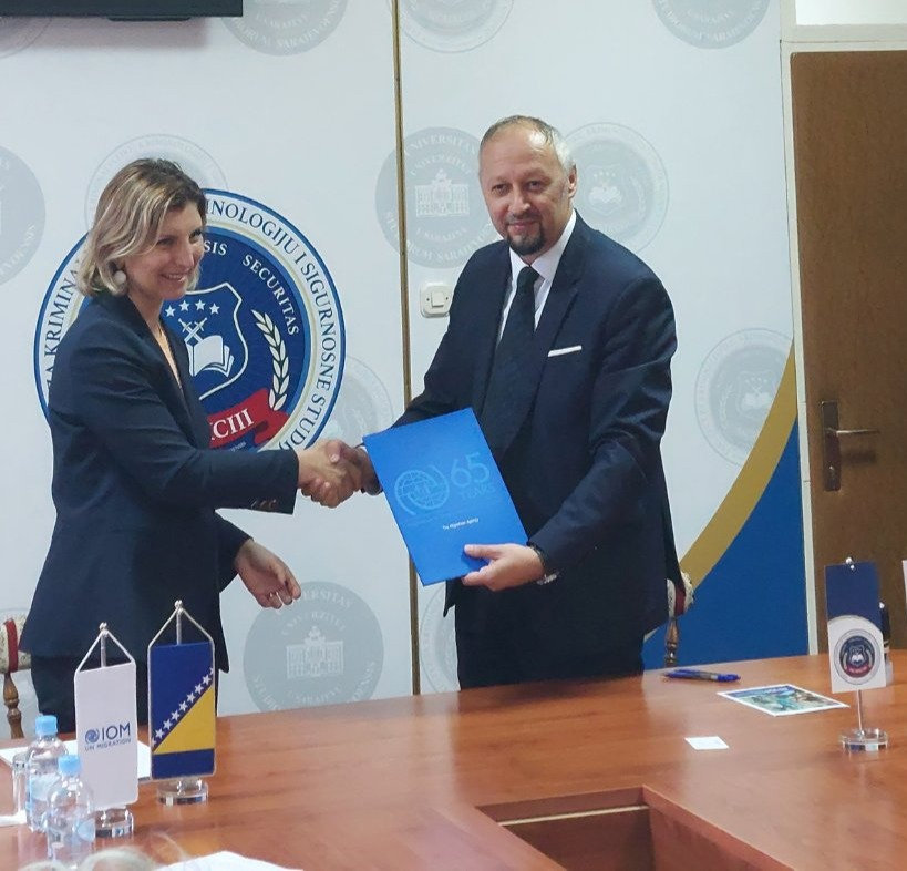 Potpisan memorandum o saradnji između Fakulteta i Međunarodne organizacije za migracije - IOM