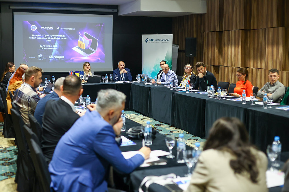 Okrugli stol „Cyber sigurnost i razvoj ljudskih kapaciteta” uspješno održan u Sarajevu