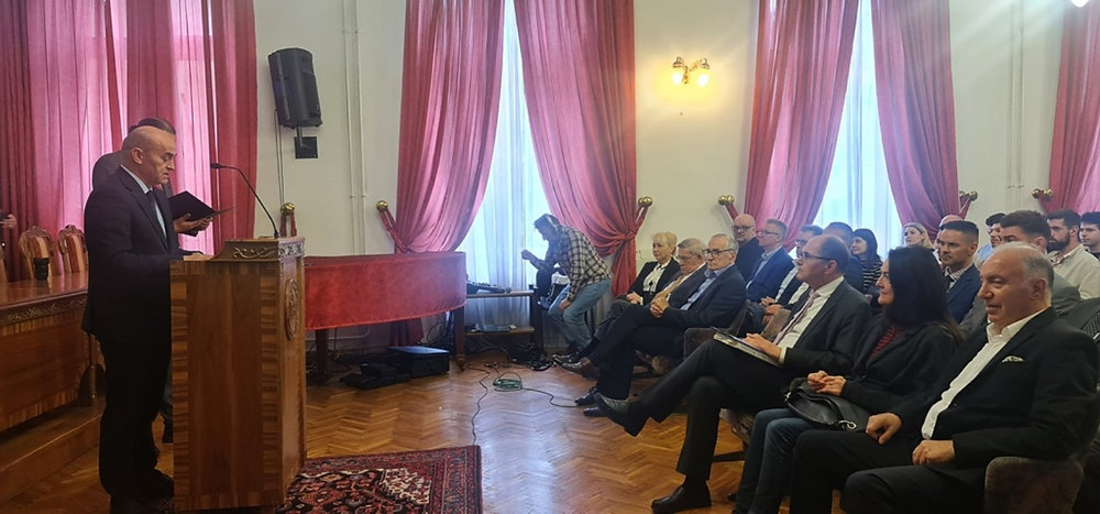 Studenti Fakulteta za kriminalistiku, kriminologiju i sigurnosne studije na predavanju visokog predstavnika za