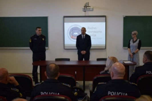 Jednodnevna obuka „Postupanje policijskih službenika po prijavama nasilja u porodici i provođenje zaštitnih mj
