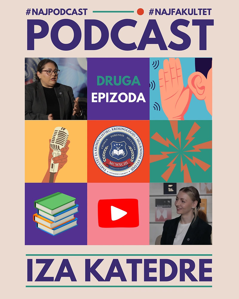 PODCAST - IZA KATEDRE                 Druga epizoda