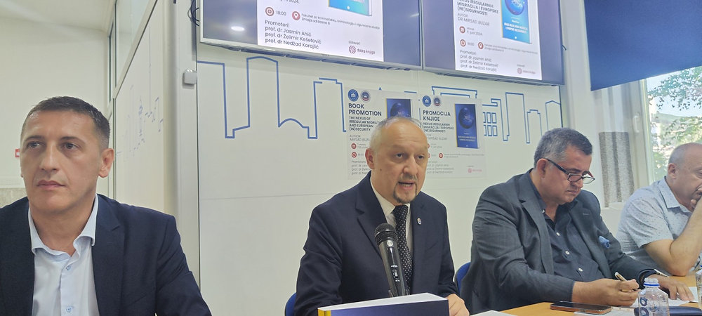 Održana promocija knjige "Nexus iregularnih migracija i evropske (ne)sigurnosti" autora Mirsada Buzara
