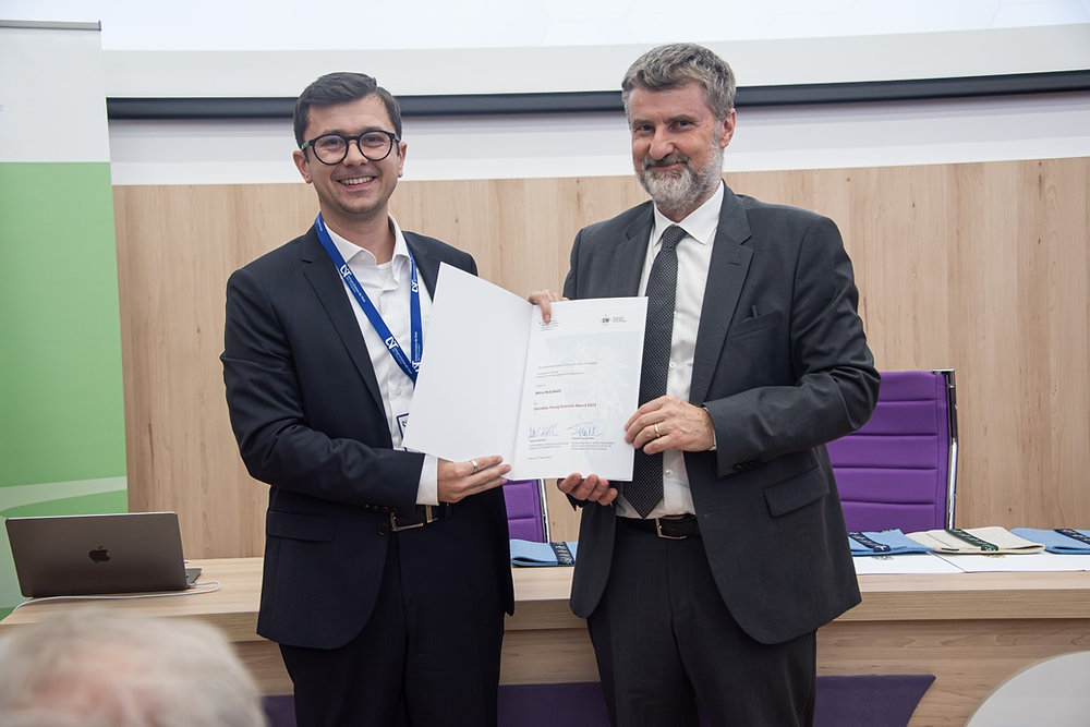 Dr.sc. Mirza Buljubašić dobitnik prestižne nagrade "Danubius Young Scientist Award" za 2023. godinu