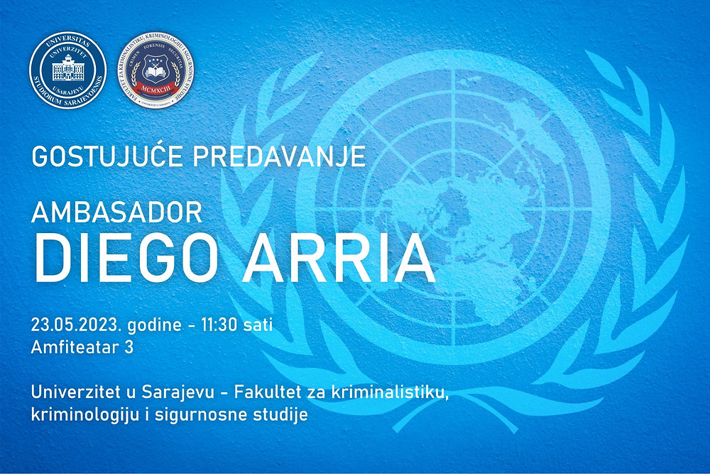 Snimak gostujućeg predavanja ambasadora Diega Arrie