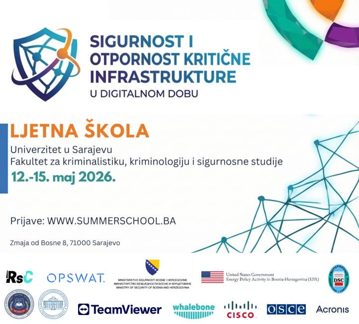 Ljetna škola Sigurnost i otpornost OT kritične infrastrukture u digitalnom dobu