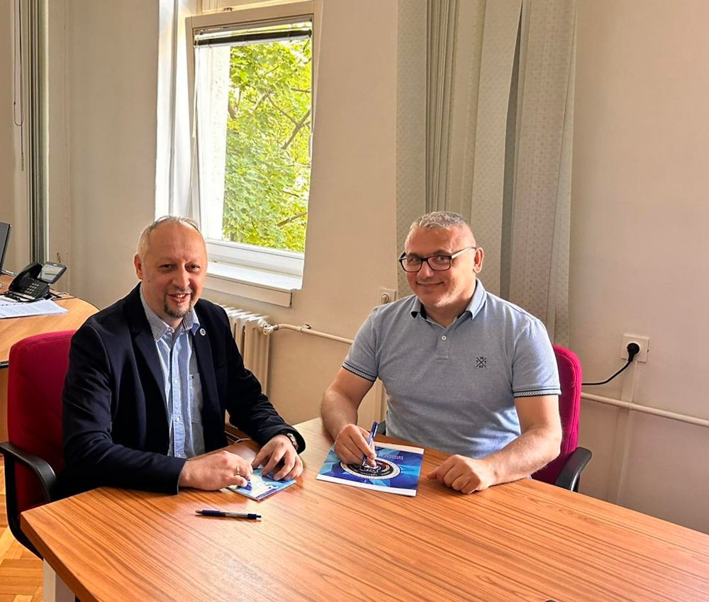 Posjeta novoizabranog dekana Filozofskog fakulteta Univerziteta "Sv. Kiril i Metodij" u Skoplju Univerzitetu u