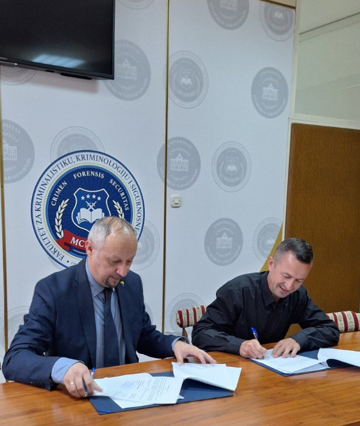 Potpisan Sporazum o naučnoj, obrazovnoj i stručnoj saradnji između Univerziteta u Sarajevu-Fakulteta za krimin