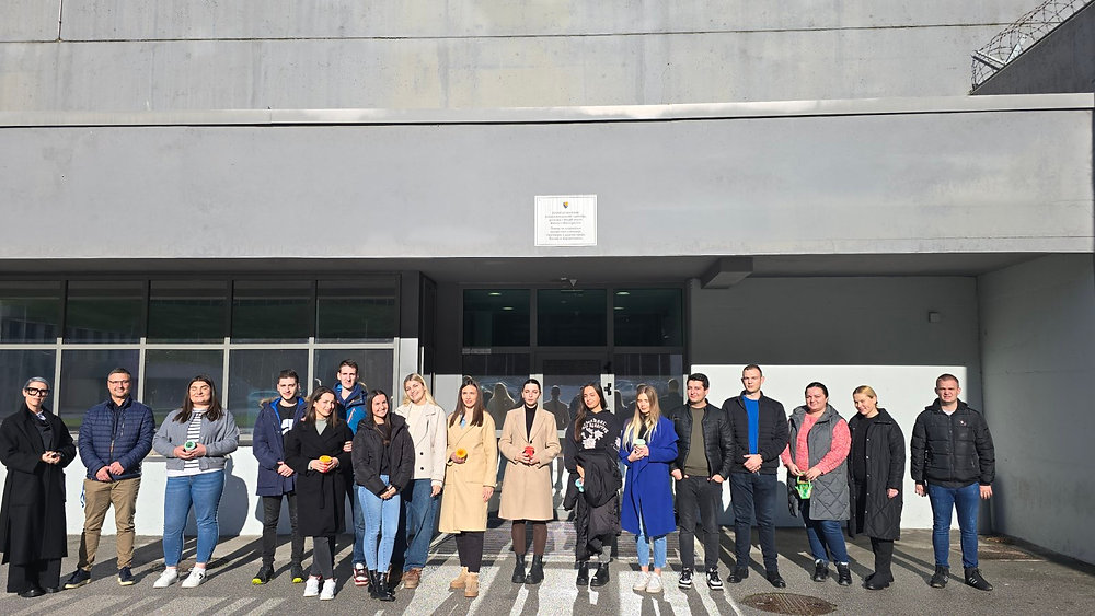 Studenti posjetili Zavod za izvršenje krivičnih sankcija, pritvora i drugih mjera Bosne i Hercegovine